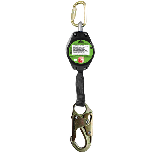 PeakWorks PeakWorks - Dual Self Retracting Life Line - Single Form Hook - 6 FT - Leading Edge