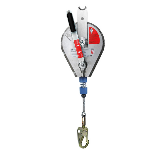 PeakWorks PeakWorks - Self Retracting Lifeline Device - Galvanized Steel Cable; Snap Hook; 10 Ft - Leading Edge