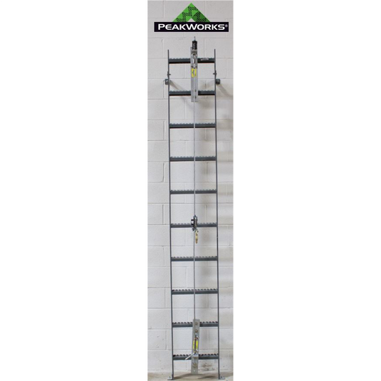 PeakWorks PeakWorks - 50' Cable ladder safety system