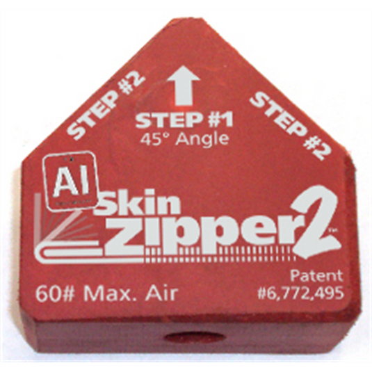 Steck Manufacturing by Milton Al Skin Zipper 2 Head