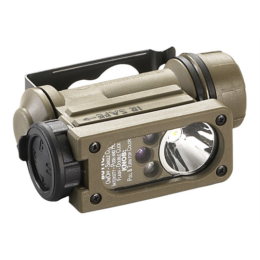 Streamlight Sidewinder Compact II Military Model Angle Head Flashlight; Coyote