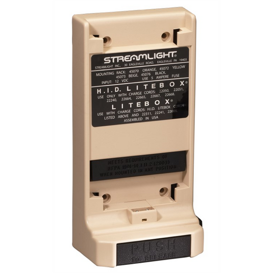 Streamlight Mounting/Charging Rack for LiteBox Series; Beige; Standard System