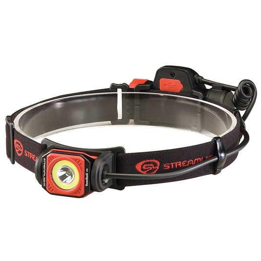 Streamlight Twin-Task USB Rechargeable Spot and Flood Headlamp - Red