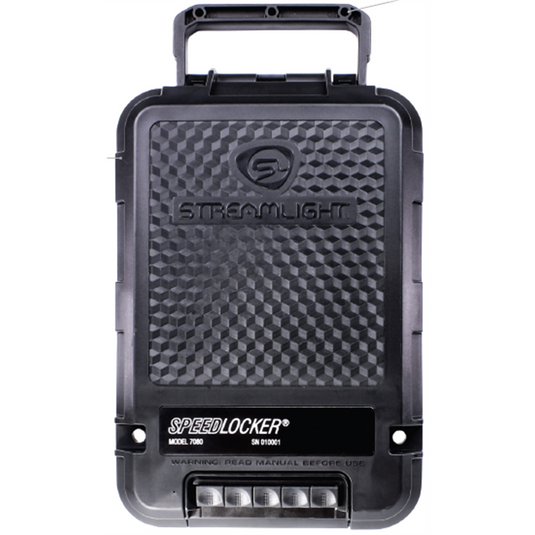 Streamlight SpeedLocker Portable; Lockable Storage Container - Black