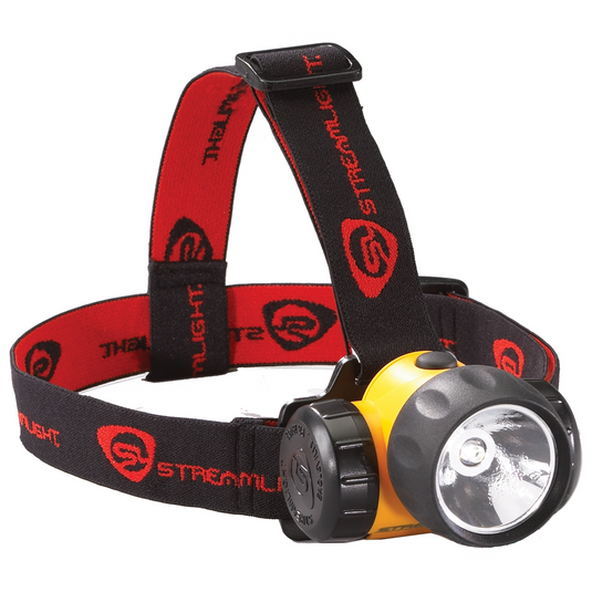 Streamlight 3AA HAZ-LO Division 1 Safety-Rated LED Headlamp - Yellow