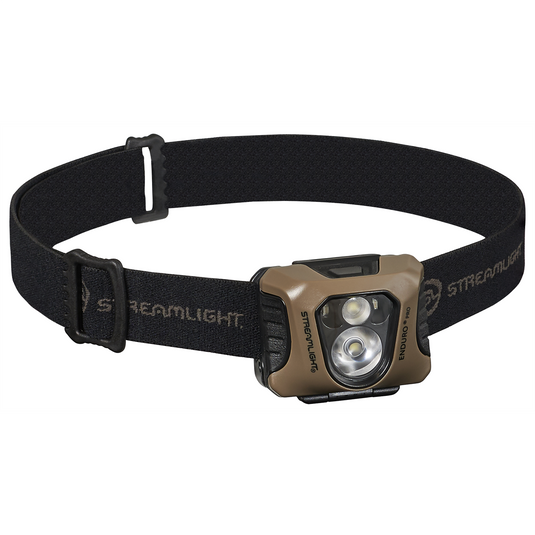 Streamlight Enduro Pro Spot/Flood LED Headlamp with White and Green LEDs; Coyote