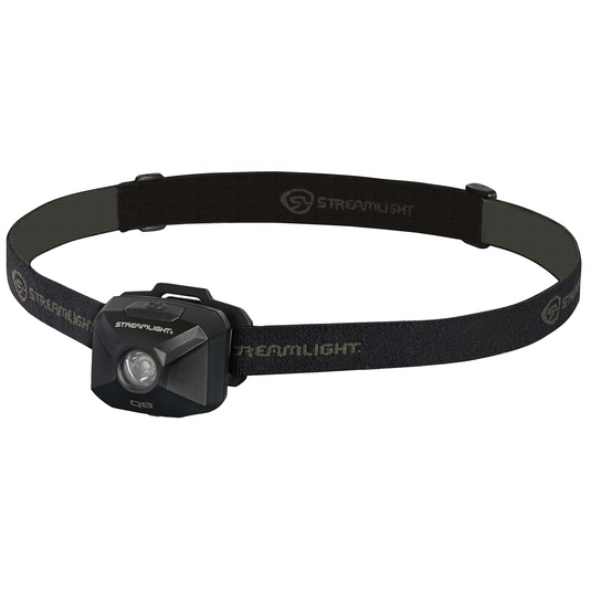 Streamlight QB Compact USB Rechargeable Spot Beam Headlamp - Black