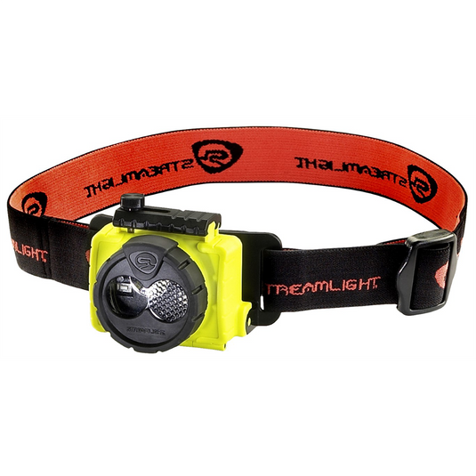 Streamlight Double Clutch Spot and Flood Alkaline Headlamp; Yellow