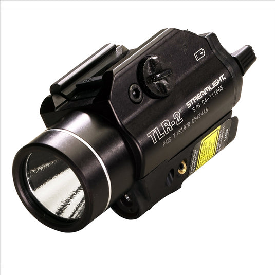 Streamlight TLR-2 Rail Mounted Tactical Weapon Light with Red Laser - Black