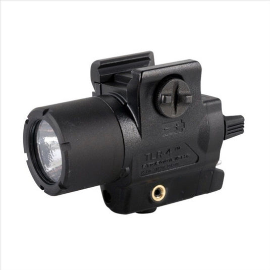 Streamlight TLR-4 Compact Rail Mounted Tactical Weapon Light with Red Laser - Black