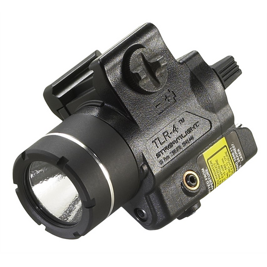 Streamlight TLR-6 Weapon Light with Red Laser for GLOCK 43X MOS; 48 MOS; 43X Rail and 48 Rail Subcompact Handguns; Black