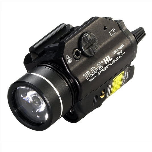 Streamlight TLR-2 HL High Lumen Tactical Weapon Light with Red Laser - Black