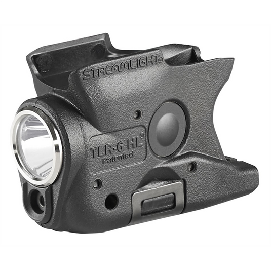 Streamlight TLR-6 HL G Rechargeable Weapon Light and Laser for M&P SHIELD 40/9 Subcompact Handguns; Black