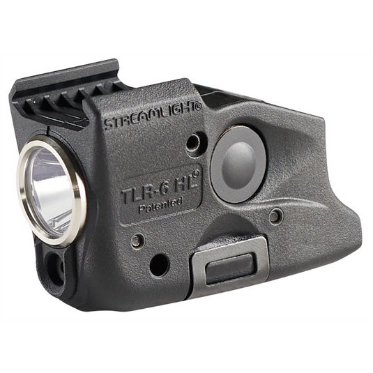 Streamlight TLR-6 HL Rechargeable Weapon Light and Laser for SIG SAUER P365 and P365 XL Subcompact Handguns; Black