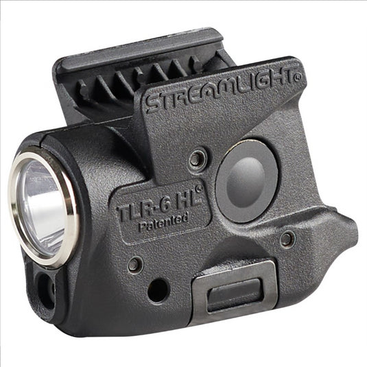 Streamlight TLR-6 Weapon Light for GLOCK 26/27/33 Subcompact Handguns; Black