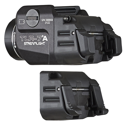 Streamlight TLR-7 X Compact Tactical Weapon Light with High and Low Paddle Switches - Black