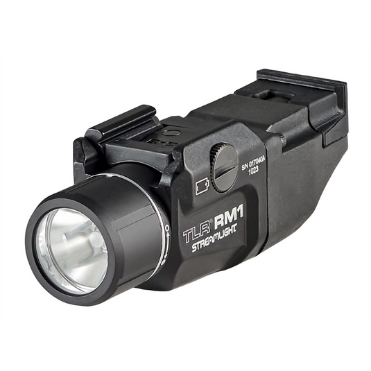 Streamlight TLR RM 1 Laser Rail Mounted Tactical Light with Red Laser; Black