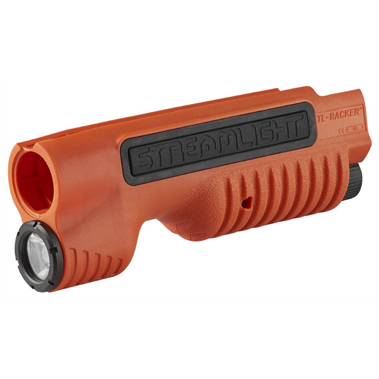 Streamlight TL-Racker Integrated Shotgun Forend Light for Mossberg 500 and 590 Shotguns; Orange