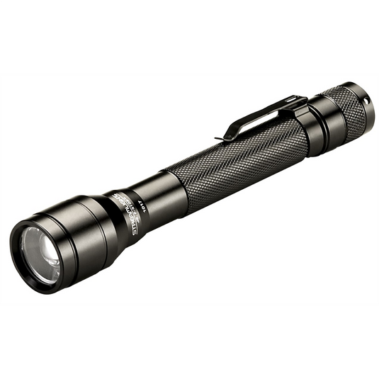 Streamlight 250 Lumen Streamlight Jr. F-Stop Flashlight - Includes Alkaline batteries - Box - Black