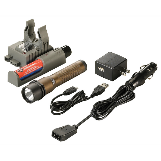 Streamlight Strion LED Bright and Compact Rechargeable Flashlight - Brown