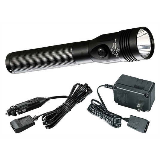 Streamlight 800 Lumen Stinger LED HL Flashlight - 120V/100V AC/12V DC &hyphen; 2 Holders