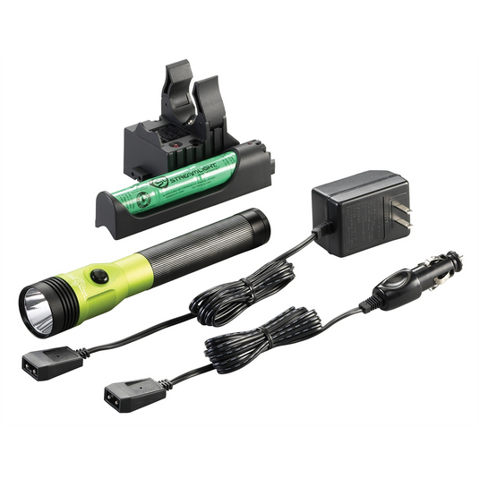 Streamlight Stinger DS LED HL High Lumen Rechargeable Flashlight with Dual Switches - Lime