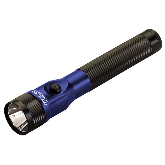 Streamlight Stinger DS LED Bright Rechargeable Flashlight with Dual Switches - Blue