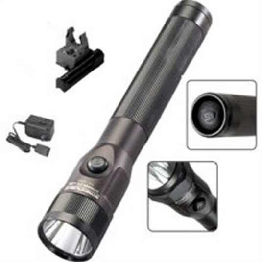 Streamlight 425 Lumen Stinger DS LED Flashlight - 120V/100V - Smart Charge PiggyBack