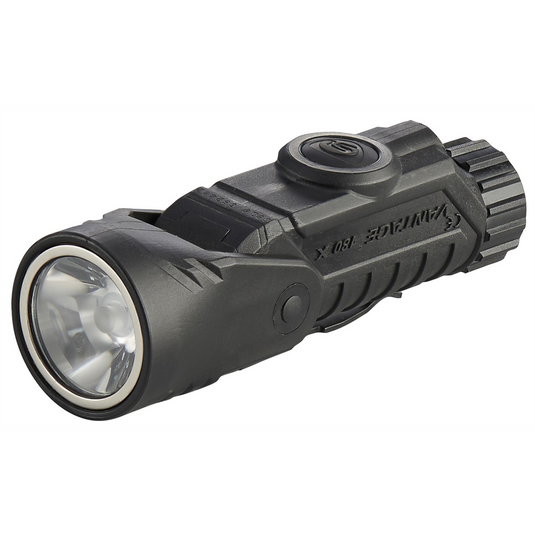 Streamlight Vantage 180 X Helmet Mounted and Right Angle Firefighter Flashlight; Black