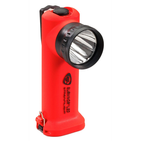 Streamlight Survivor Rechargeable Safety-Rated Firefighter's Right Angle Light - Orange