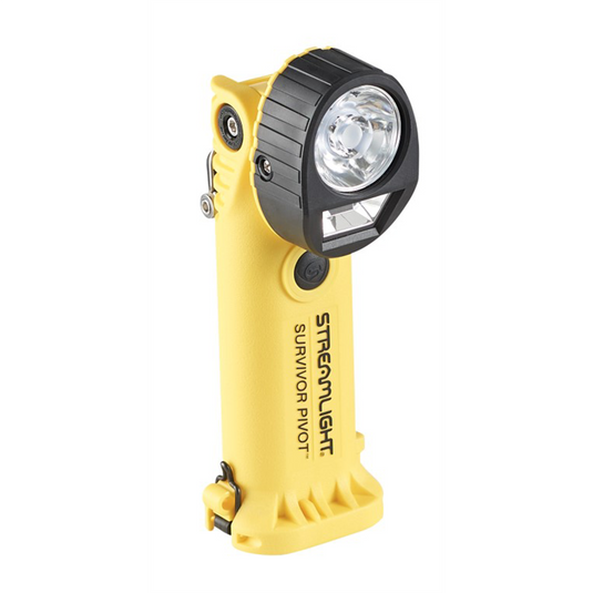 Streamlight Survivor Pivot USB Dual-Beam Articulating Flashlight; Yellow