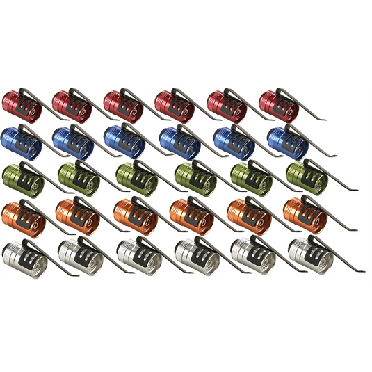 Streamlight Stylus Pro Switch Pack: 6 Red; 6 Blue; 6 Lime; 6 Orange; 6 Silver