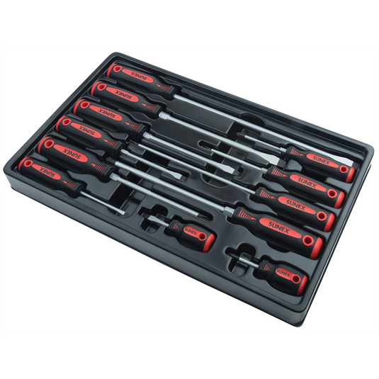 SUNEX 12-Piece Combination Screwdriver Set