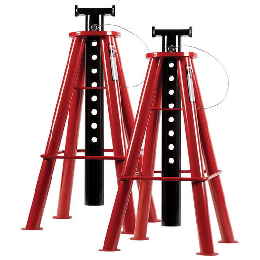 SUNEX 10 Ton High Height Pin Type Jack Stan