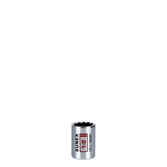 Sunex 1/2 in. Chrome Socket 12-Point