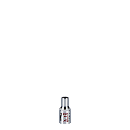 Sunex 3/16 in. Chrome Socket