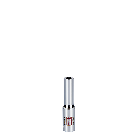 Sunex 7/32 in. Deep Chrome Socket
