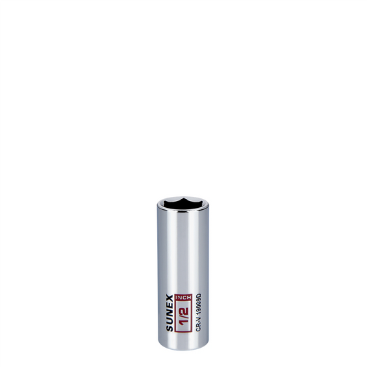 Sunex 1/2 in. Deep Chrome Socket