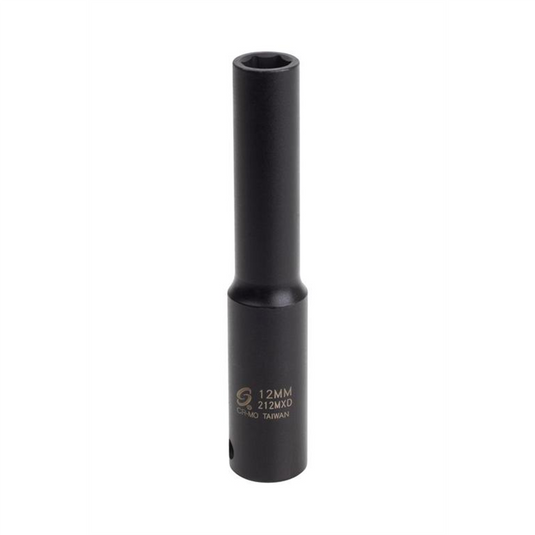 SUNEX SOC 12MM 1/2D IMP 6PT XDP BLK