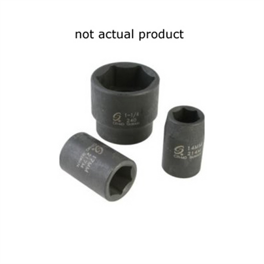 SUNEX SOC 12MM 1/2D IMP UNIV 6PT
