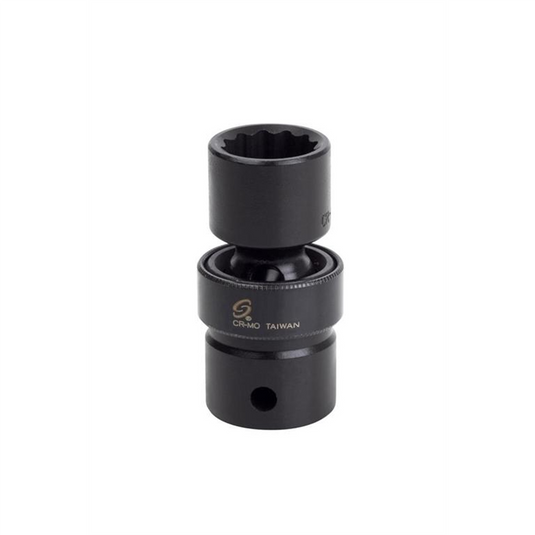 SUNEX SOC 9/16 1/2D IMP UNIV 12PT BLK