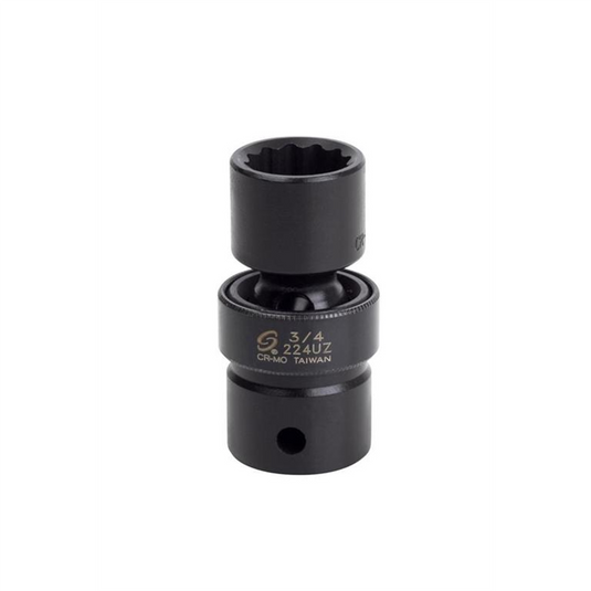 SUNEX SOC 3/4 1/2D IMP UNIV 12PT BLK