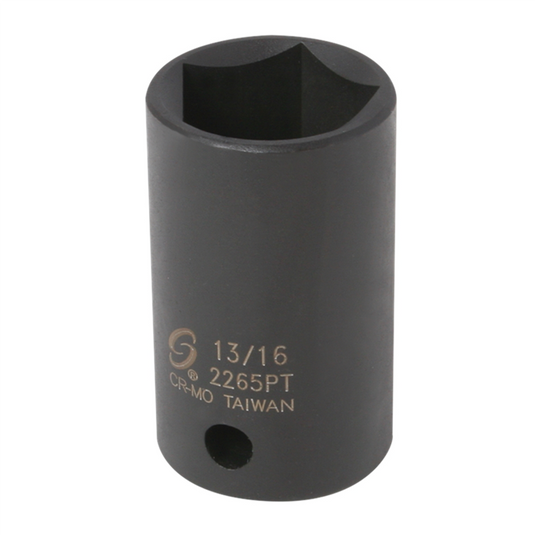 SUNEX SOC 13/16 1/2D IMP BLK