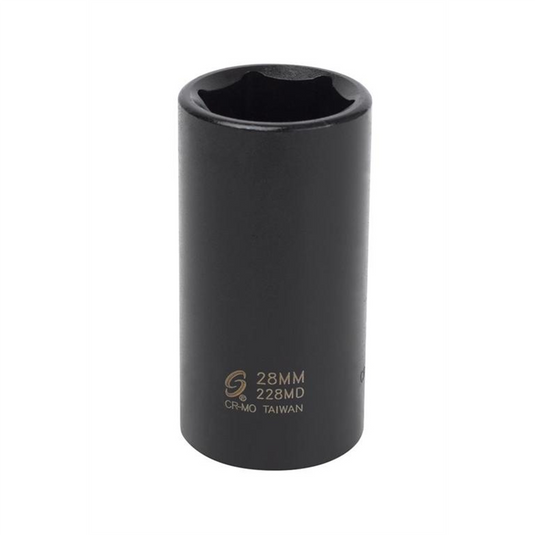 Sunex 1/2 in. Drive 28 mm Deep Impact Socke