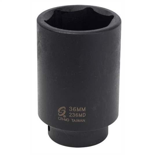 Sunex 1/2 in. Drive Deep Impact Socket; 36