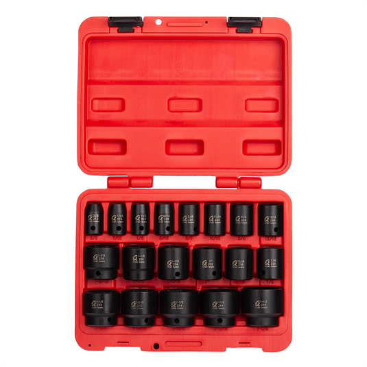 SUNEX 19-Piece 1/2 in. Drive Fractional SAE
