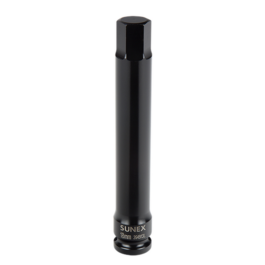 Sunex 1/2 in. Drive 18 mm Hex Impact Socket