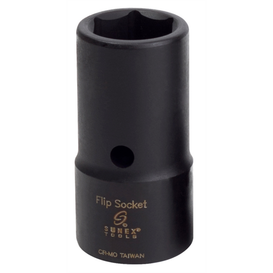 Sunex 1/2 in. Drive Impact Flip Socket; 21