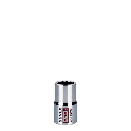 Sunex 9/16 in. Chrome Socket 12-Point