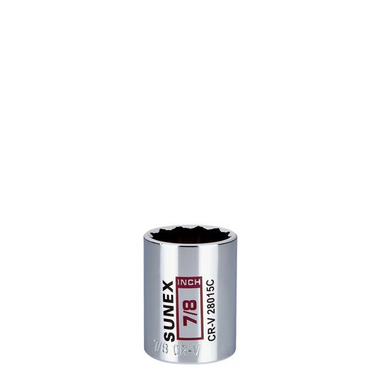 Sunex 7/8 in. Chrome Socket 12-Point